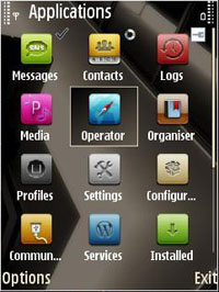 Iphone underground theme for cell phone