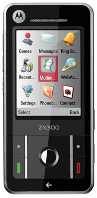 Motorola ZN300 mobile phone