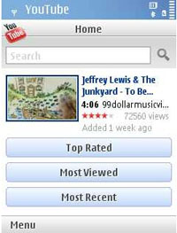 Native youtube app for nokia mobiles