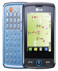 LG GW520 QWERTY Slide cell phone